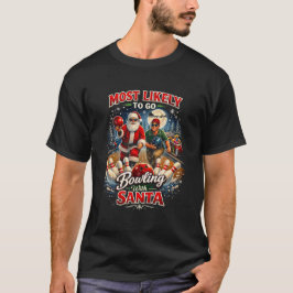 Bowlen met Sinterklaas T-shirt