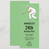 Bowlen op gras kaart (Voorkant / Achterkant)