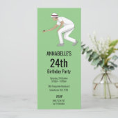 Bowlen op het grasveld kaart (Staand voorkant)