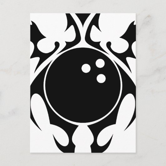 bowlen. stam. briefkaart (Voorkant)