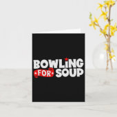 Bowlen voor de grappige soep kaart (Gele Bloem)