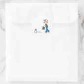 Bowlen voor een staking Sticker (Tas)