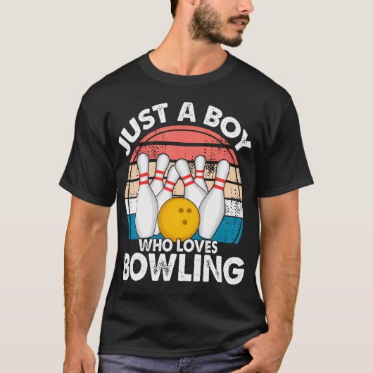 Bowlen voor Jongens T-shirt (Voorkant)