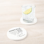 Bowlen Zandsteen Onderzetter (Zijkant)