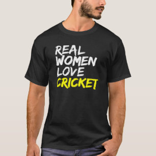 Bowler Batsman Slagspeler Batting Game Team Echt V T-shirt
