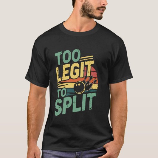 Bowler bowler liefhebber bowler speler Funny Bowli T-shirt (Voorkant)