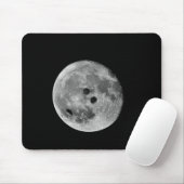 Bowler Bowling Ball Funny Moon Muismat (Met muis)