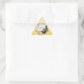 BOWLER/BOWLING MERRY CHRISTMAS STICKER (Tas)