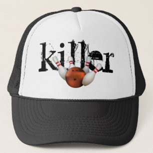 Bowler Bowling Pin Killer Cool League Trucker Pet