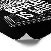 Bowler Bowling Wife Shirt Poster (Hoek)