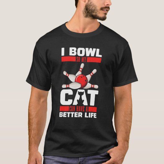 Bowler Cat Alley Team League T-shirt (Voorkant)