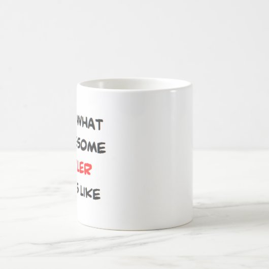 bowler, geweldige koffiemok (Center)