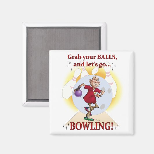 Bowler Magneet (Voorkant / Achterkant)