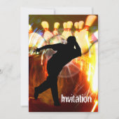 Bowler met een Strike Explosion Invite Kaart (Voorkant)