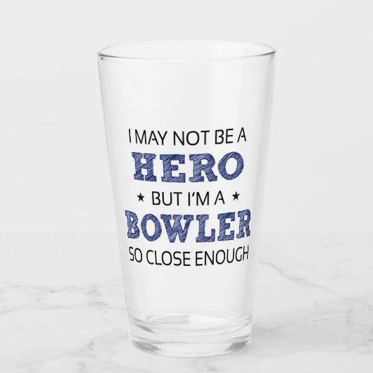 Bowler nieuwigheid glas (Voorkant)