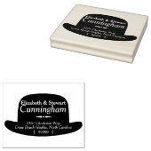  Bowler Pet retour adres stempel (Gestempeld)