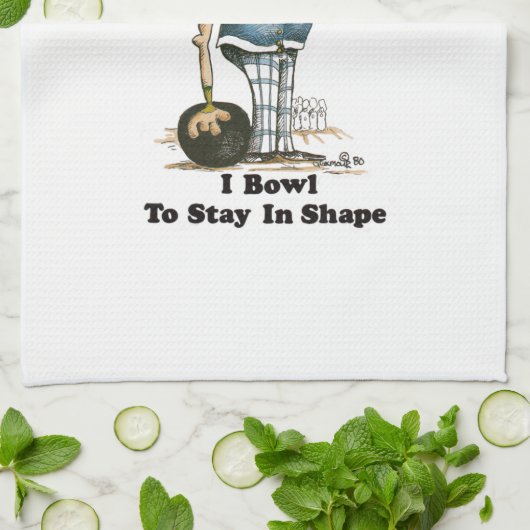 bowler theedoek (Gevouwen)