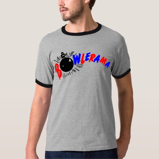 bowlerama t-shirt (Voorkant)