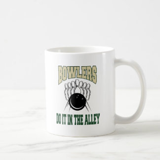 Bowlers doen het in de Alley Koffiemok