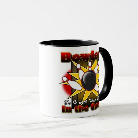 Bowlers doen het mok (Voorkant rechts)