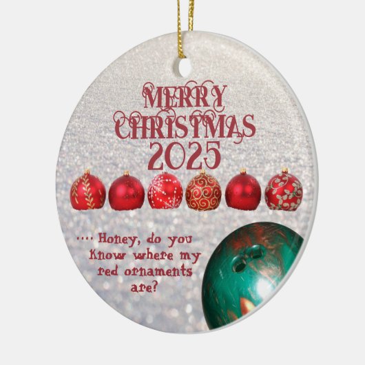 Bowlers Funny Ornament (Links)