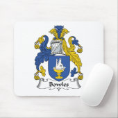 Bowles Family Crest Muismat (Met muis)