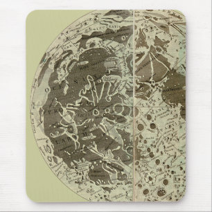 Bowles' Selenography of a Map of the Moon - 1780 Muismat