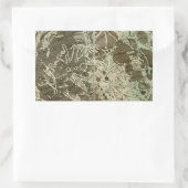 Bowles' Selenography of a Map of the Moon - 1780 Rechthoekige Sticker (Tas)
