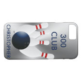 Bowling 300 Club Gepersonaliseerd Case-Mate iPhone Case (Achterkant (Horizontaal))