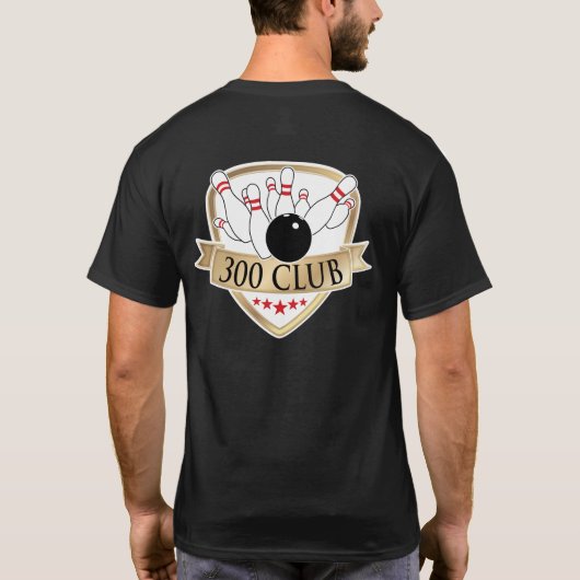 Bowling 300 Club / Perfect Game - Logo / Grafisch T-shirt (Achterkant)