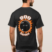 Bowling 300 game & 800 reeks, met datum, t-shirt (Achterkant)