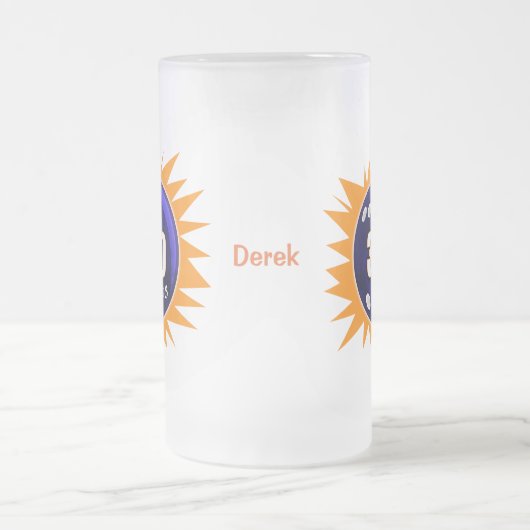 Bowling 300 Game Frosted Mok (Center)