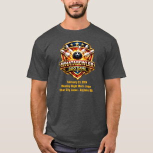 Bowling 300 Game T-shirt – Perfecte Prestatie