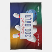 Bowling 300-spelhanddoek theedoek (Verticaal)