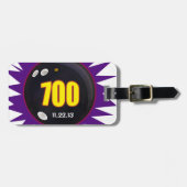 Bowling 700-reeks bagagelabel (Voorkant horizontaal)