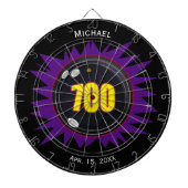 Bowling 700 reeks, Personaliseer met Naam & Datum Dartbord (Voorkant)