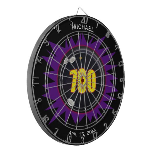 Bowling 700 reeks, Personaliseer met Naam & Datum Dartbord (Voorkant Links)