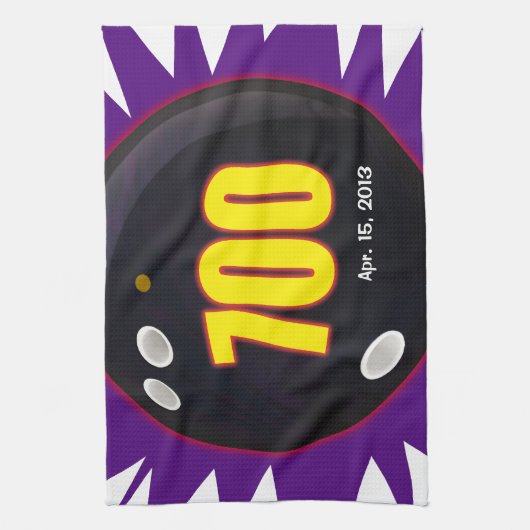 Bowling 700-reeks theedoek (Verticaal)