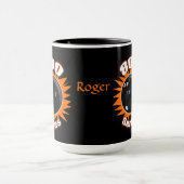 Bowling 800 High-Series Oranje en zwart Mok (Midden)