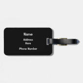 Bowling 800-reeks, Bowling Ball-tas Bagagelabel (Achterkant horizontaal)