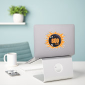 Bowling 800-serie Club, Bowling Ball, Vinyl Sticker (Laptop op bureau)