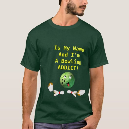  Bowling-advies T-shirt (Voorkant)