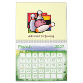 Bowling-agenda Kalender (Mar 2027)