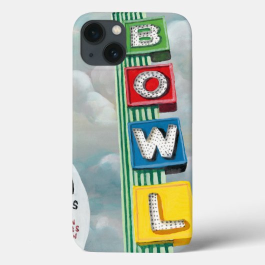 Bowling Alley Artwork Case-Mate iPhone Case (Achterkant)
