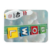 Bowling Alley Artwork Magneet (Horizontaal)