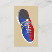 Bowling Alley Loyalty Punch Kaart Visitekaartje (Achterkant)