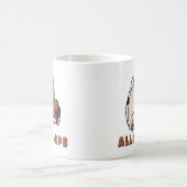 Bowling Alley oeps! Caveman Koffiemok (Center)