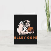 Bowling Alley Oops Caveman  Kaart (Voorkant)