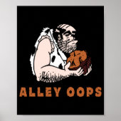 Bowling Alley Oops Caveman  Poster (Voorkant)
