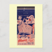 Bowling Alley, Pomona, Vintage van Californië Briefkaart (Voorkant)
